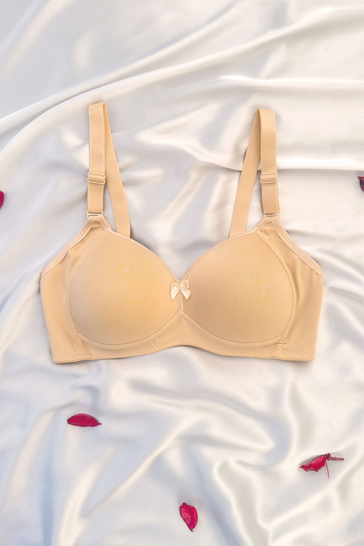 Desteksiz Silikonlu Sütyen Ten