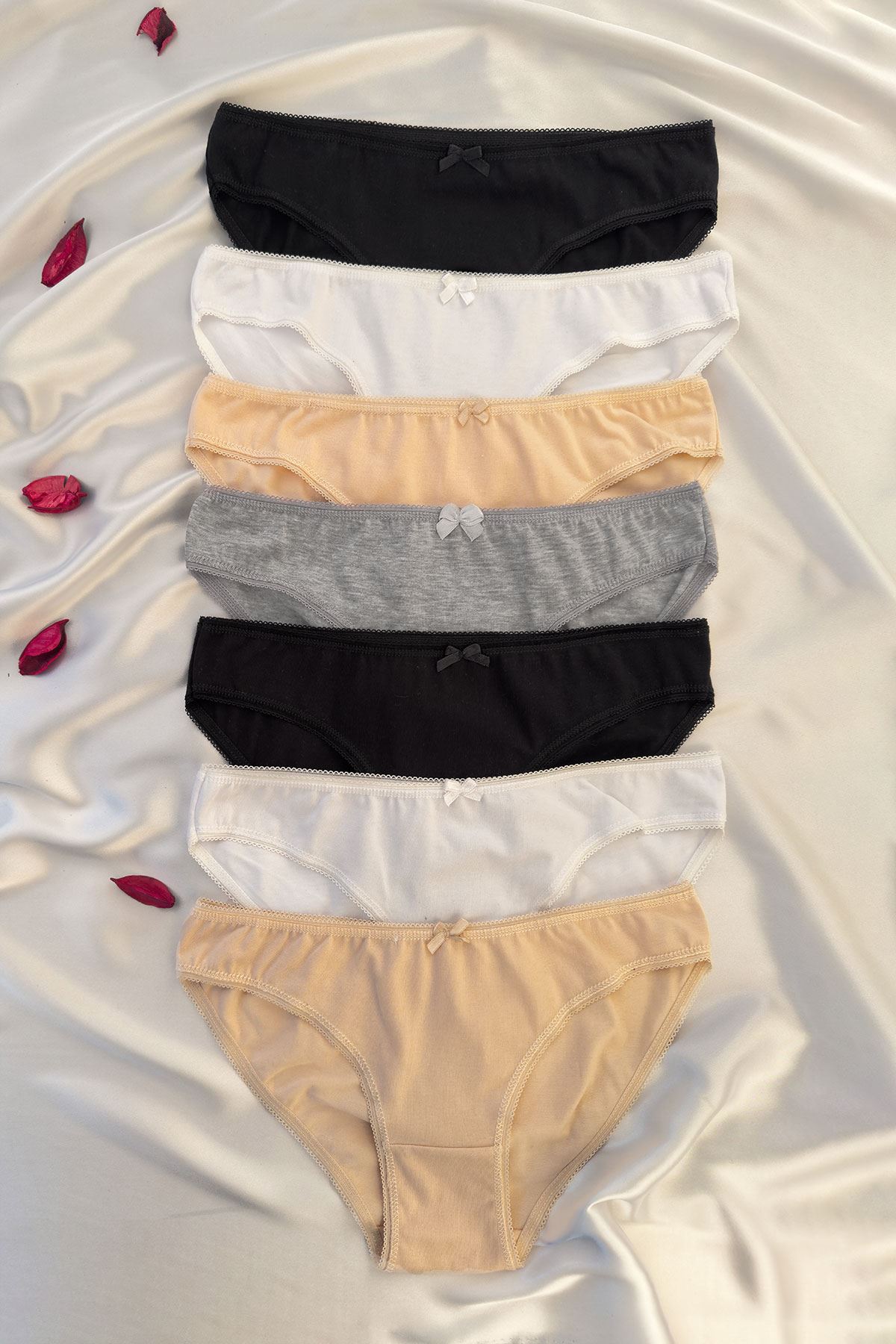 7'li Basic Bikini Külot Set