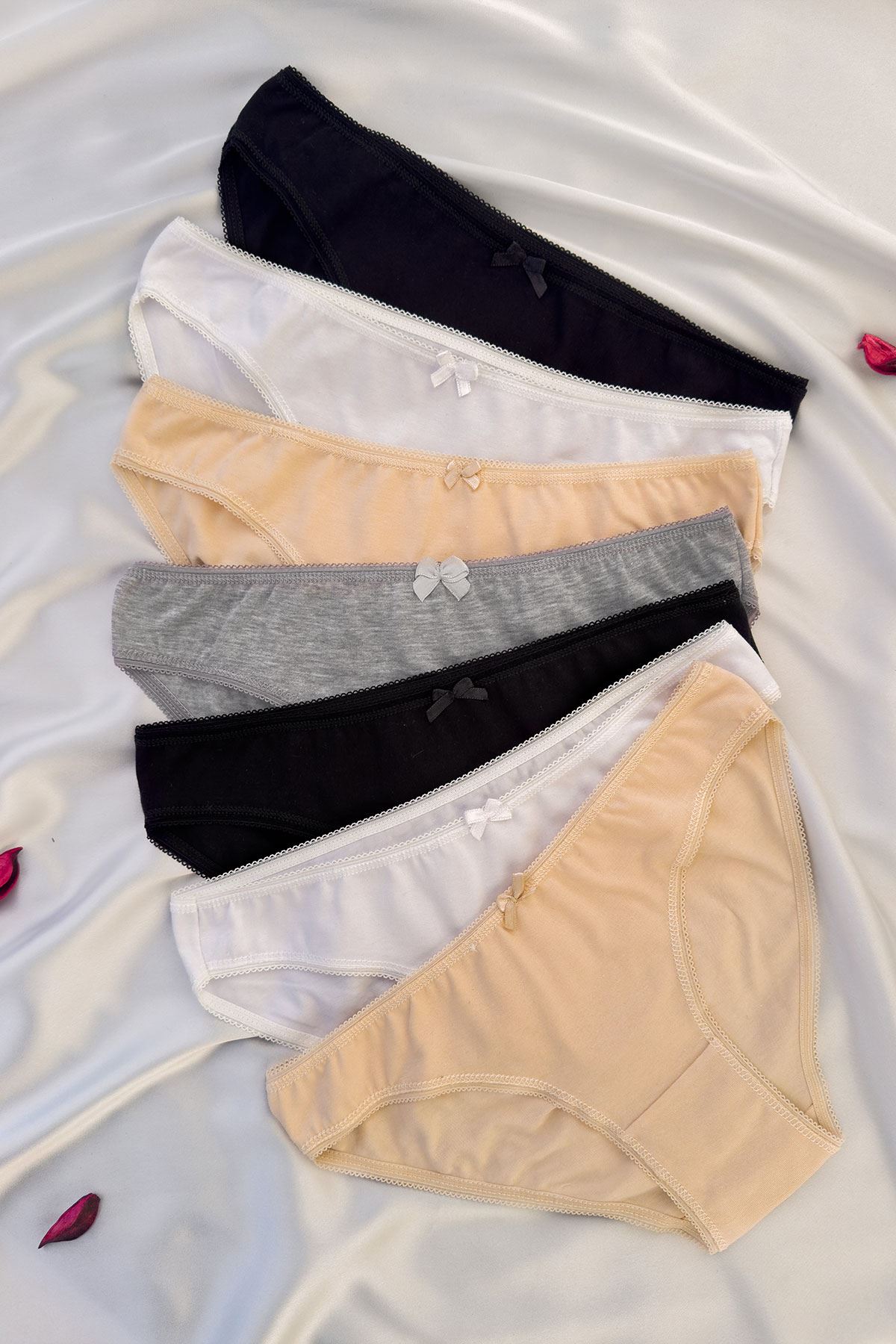 7'li Basic Bikini Külot Set