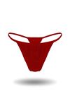 Saten String Külot Kırmızı