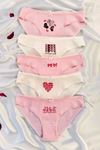 5'li Baskılı Bikini Külot Set